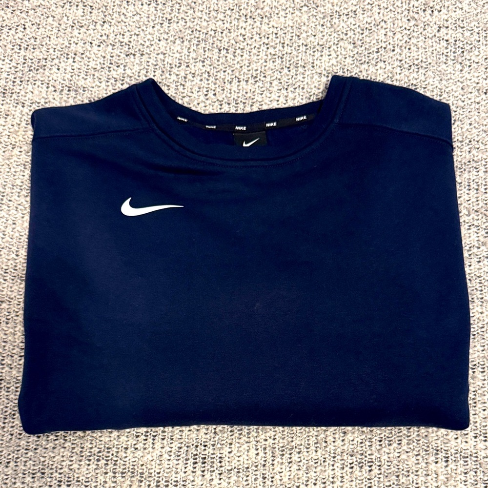 Nike Deep Blue Two-Tone Crewneck size Lg
